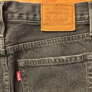 Levi's Black Jean Skirt